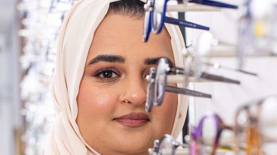 Noor Sher, IP optometrist