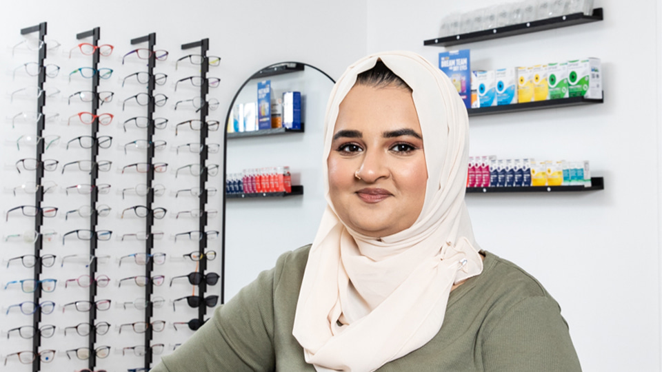 Noor Sher, IP optometrist