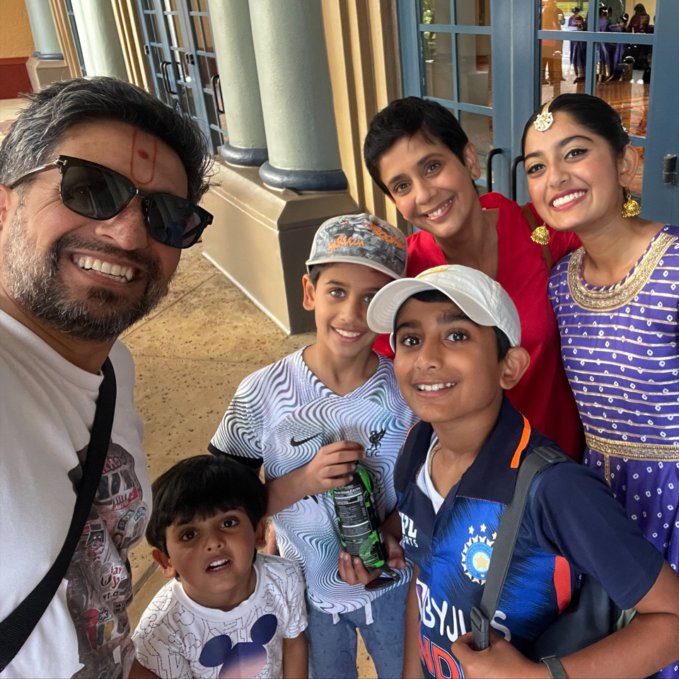 Keyur and family