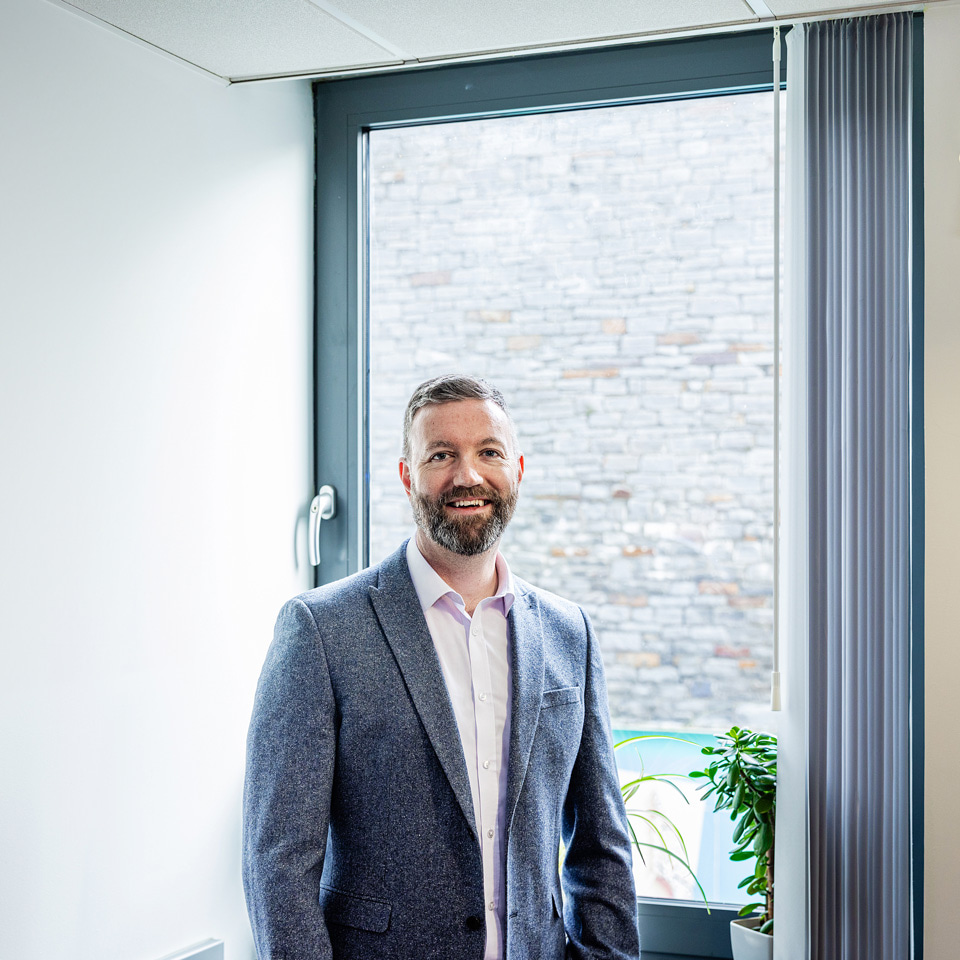 Optometrist Craig MacKenzie is photographed at Specsavers Newport
