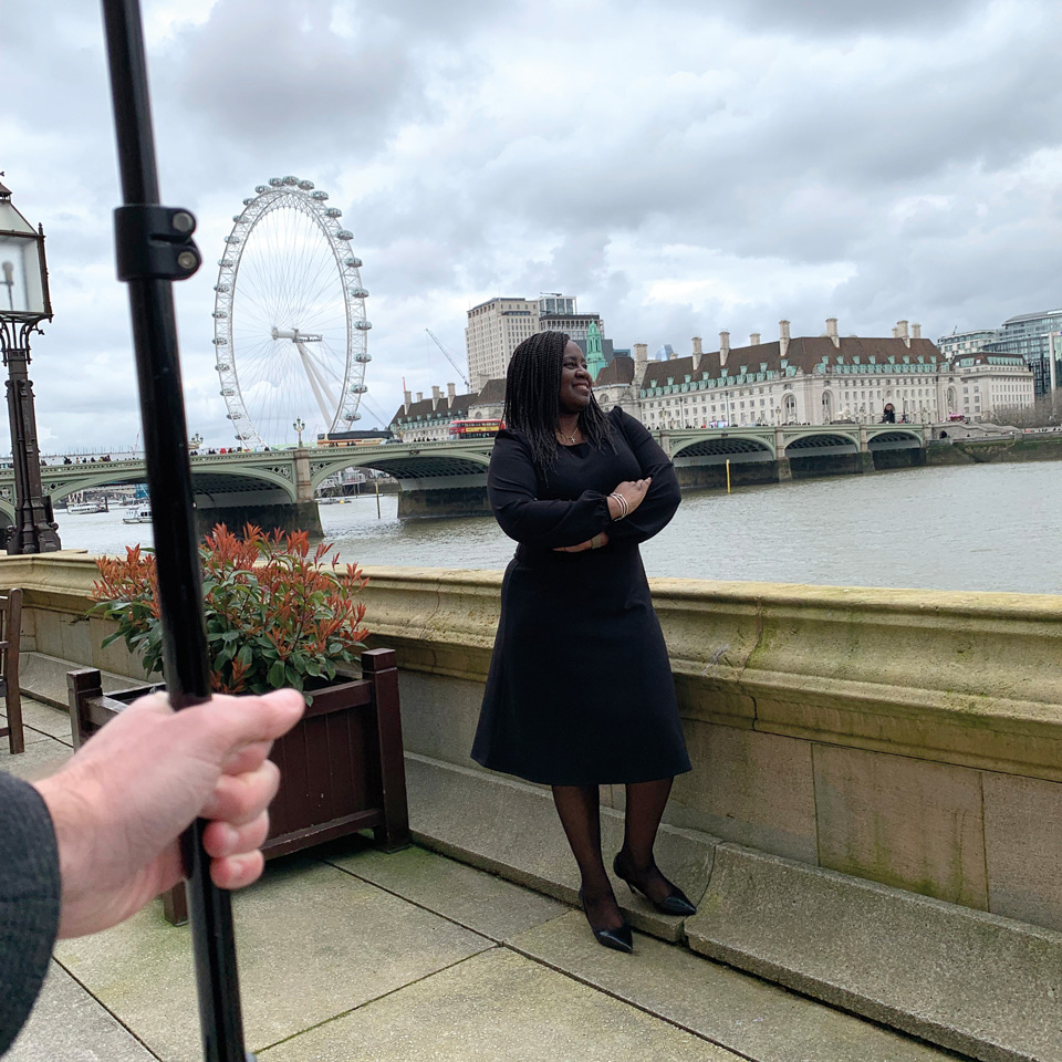 Battersea MP Marsha de Cordova is photographed at parliament