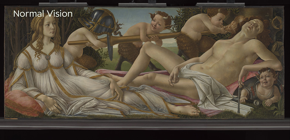 Sandro Botticelli Venus and Mars 1485 normal