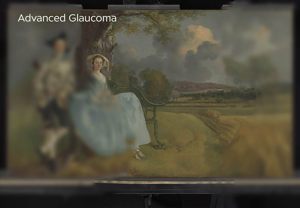 Thomas Gainsborough Mr and Mrs Andrews 1750 advanced