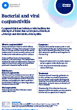 Download our Bacterial and viral conjunctivitis leaflet