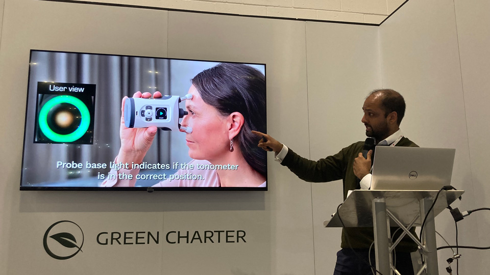 Ashish Chokshi presents at 100% Optical