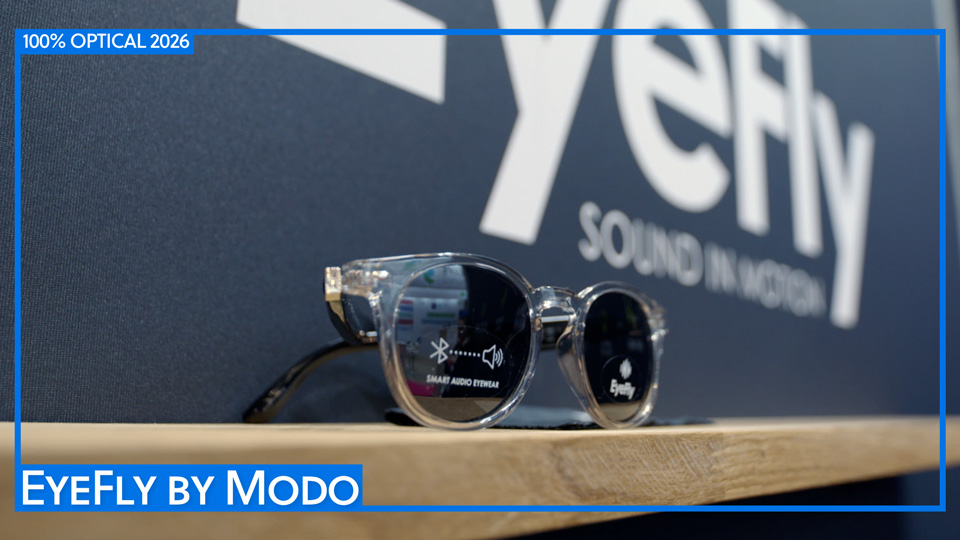 Modo showcases EyeFly audio eyewear