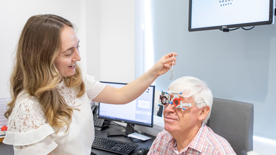 Linklater & Warren Opticians optometrist, Josie Evans