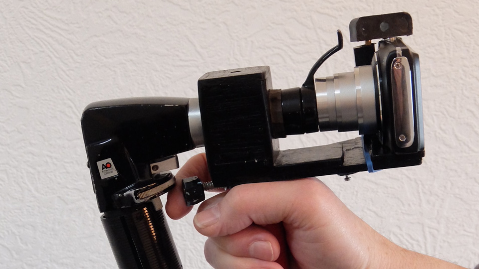 American Optical indirect ophthalmoscope from the 1970s