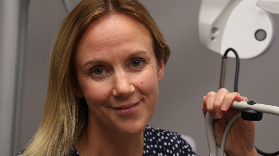 Sarah Farrant, optometrist and co-director of Earlam and Christopher
