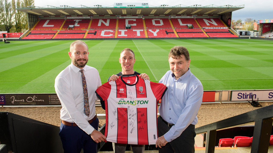 Richard Spencer at Lincoln City FC eye care