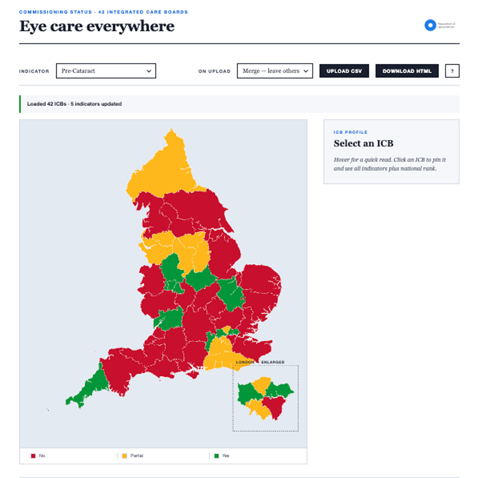 Interactive map