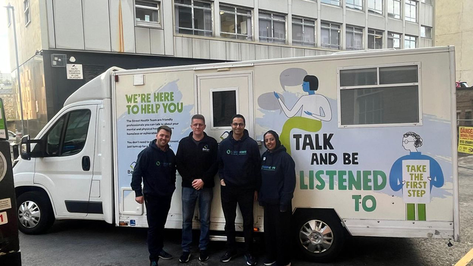 Vision Care Mobile Vision Service van