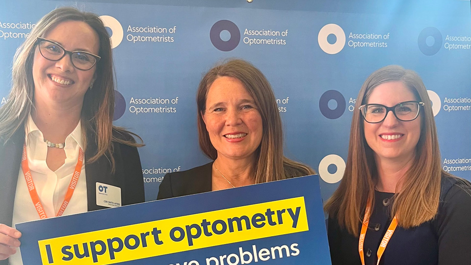 Vikki Slade MP at the AOP’s parliamentary drop-in