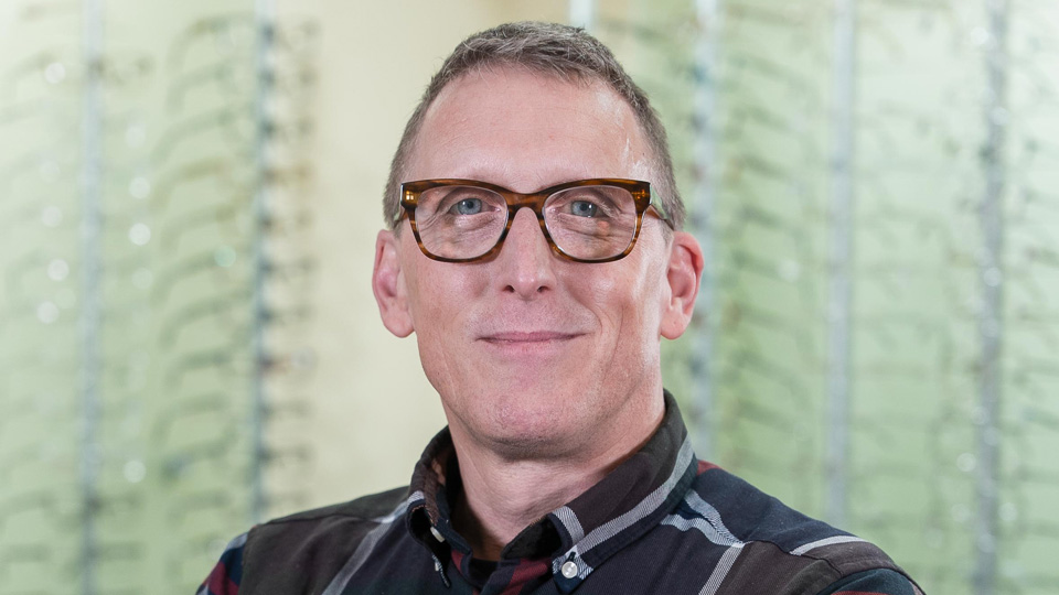 John Davidson, clinical director at Querido and Davidson Optometrists
