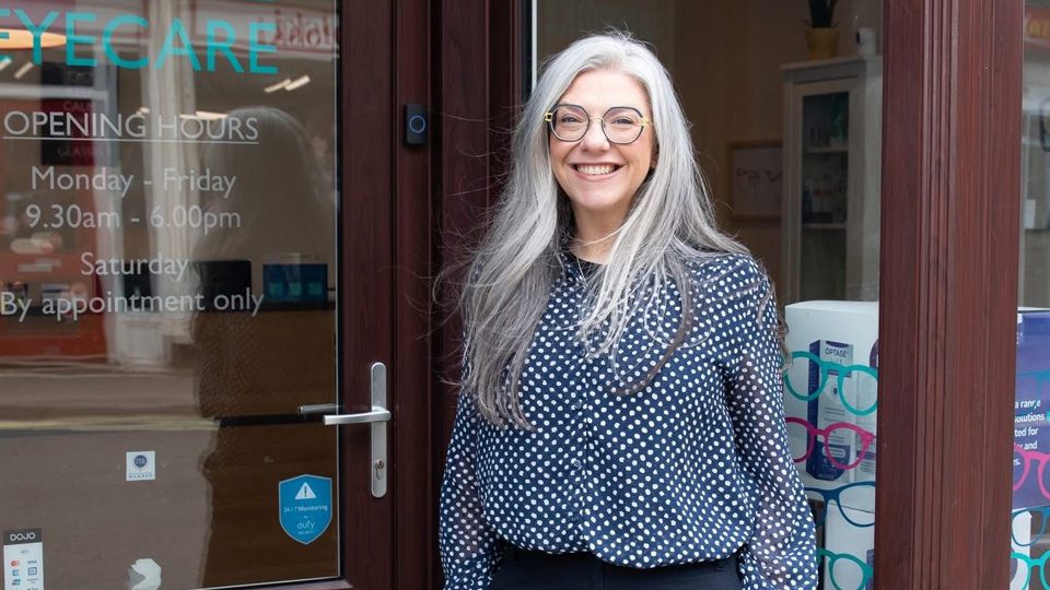 Pamela Robertson, clinical director at Angus Optics