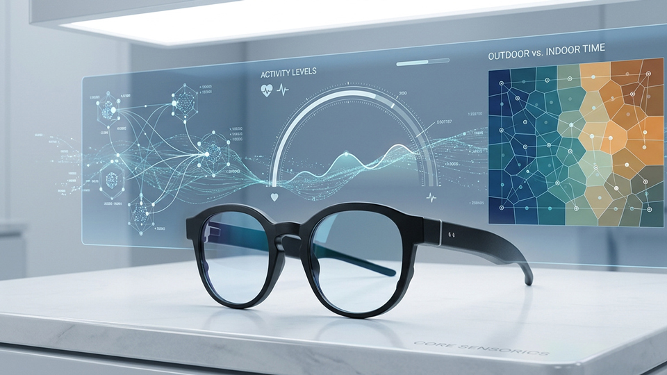 Blink Frames for continuous ocular health monitoring