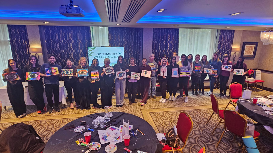 Delegates to a recent Optometry Wellbeing Day at the Parklands Hotel in Glasgow