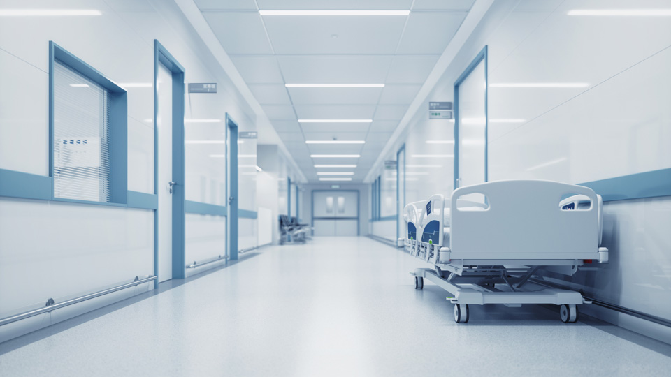 Hospital corridor