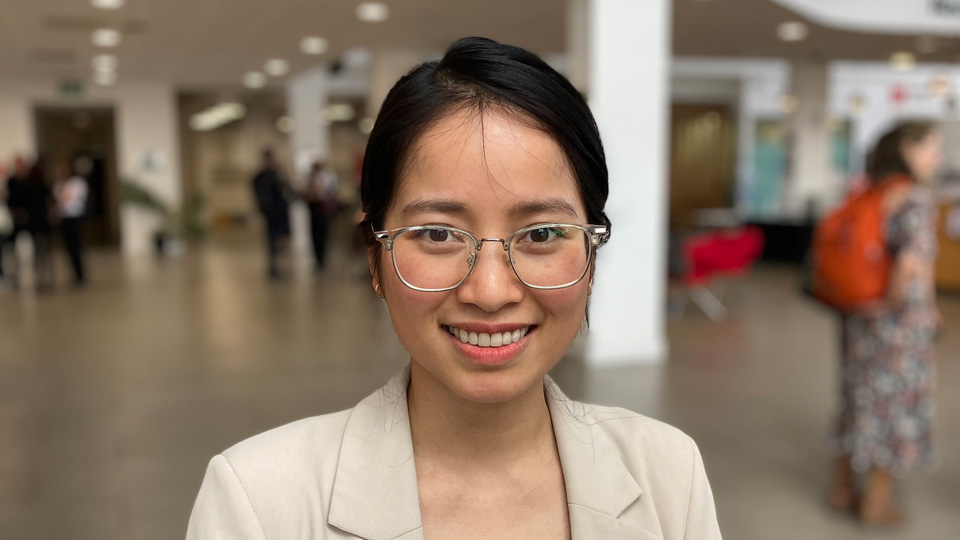 Hai-Yen Nguyen, optometrist and University of Bradford PhD researcher