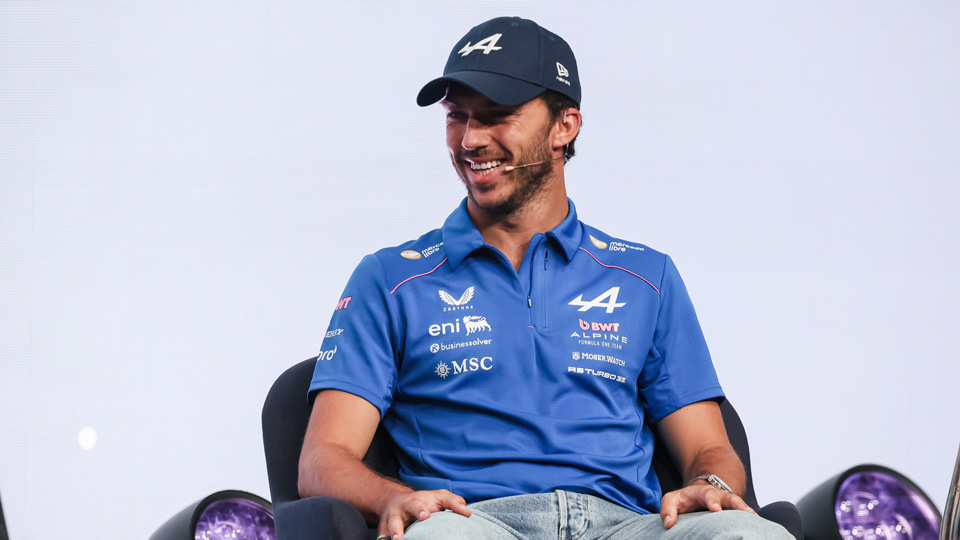 Pierre Gasly, racing driver for BWT Alpine Formula One Team