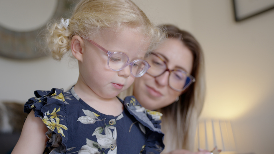 Verity Chancellor and her daughter Penelope