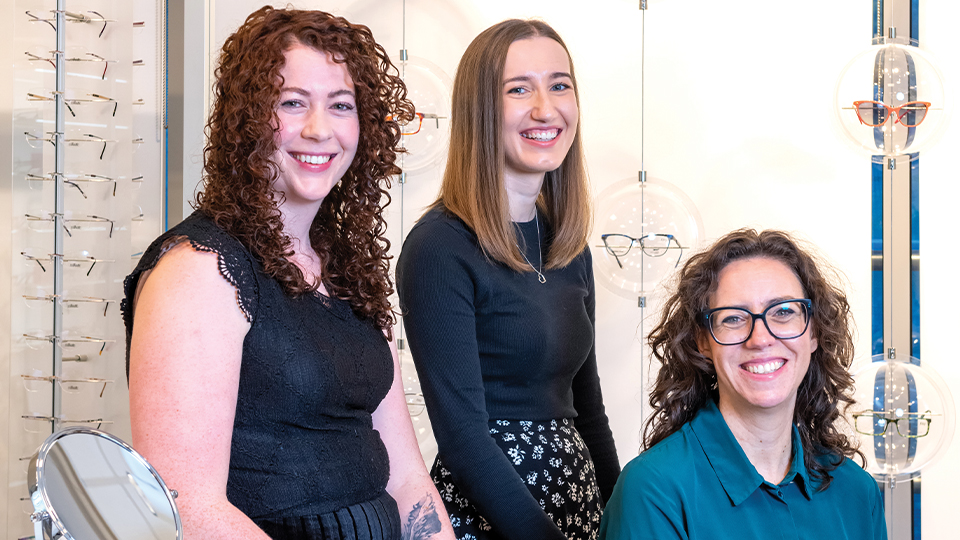 Stephanie Kearney, Emma Dow and Mhairi Day 