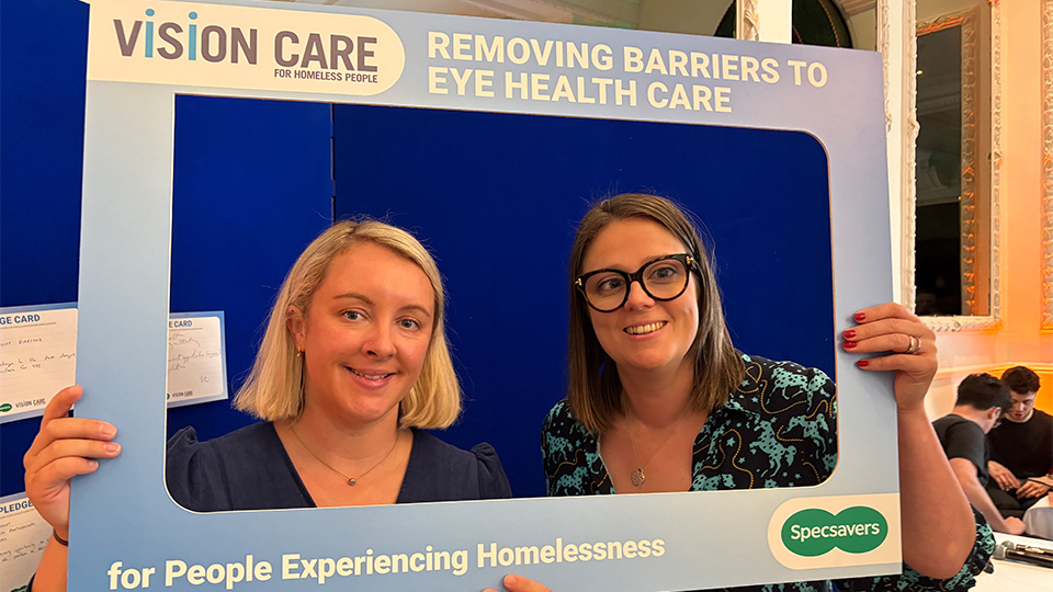 Lucy Miller and Hannah Telfer, CEO of VCHP 