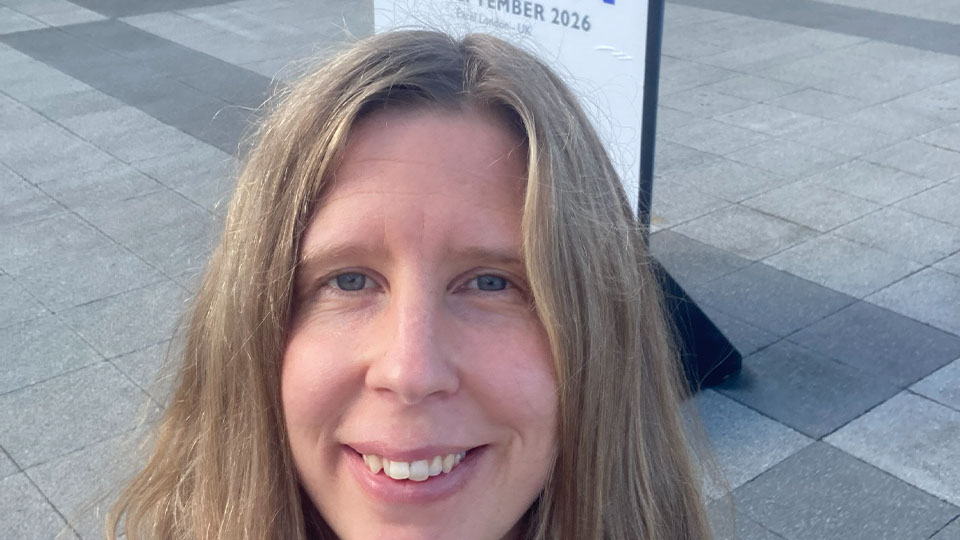 A selfie of Selina Powell outside Excel