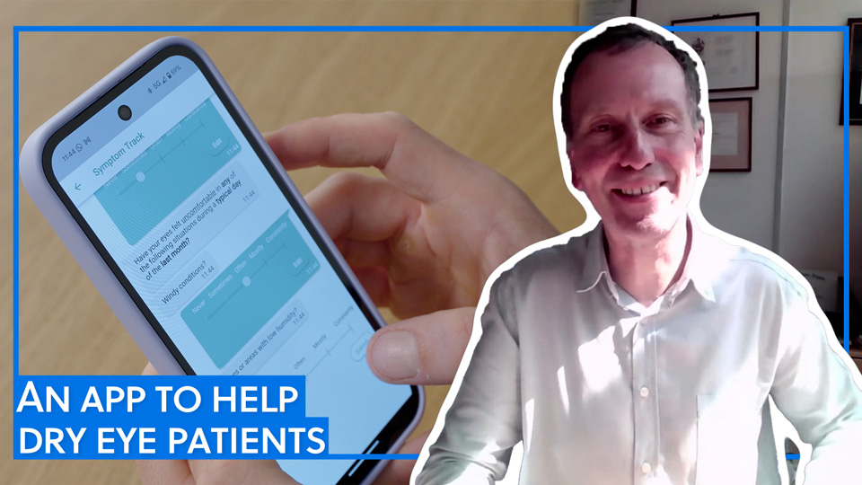 An app for dry eye patients