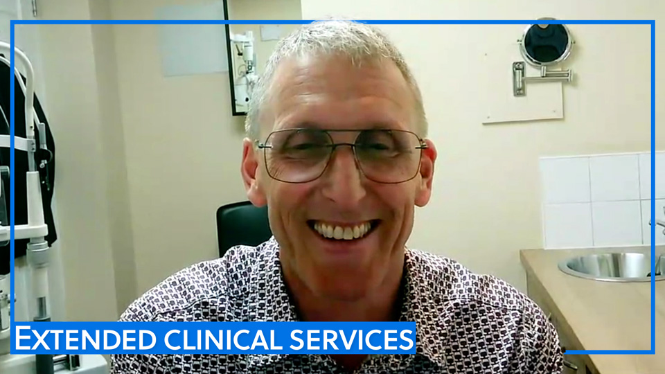 Optometrist John Davidson