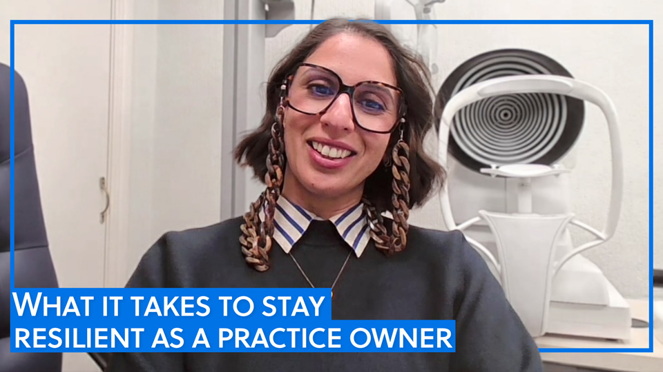 Davina Dosanjh, optometrist and owner of Richard Petrie Optometrists,