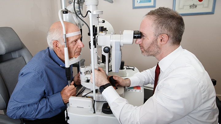 Eye exam