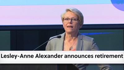 Lesley-Anne Alexander announces retirement