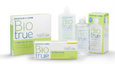 Bausch & Lomb biotrue packages