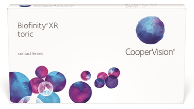 CooperVision Biofinity XR toric contact lenses
