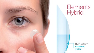 No7 Elements hybrid contact lens