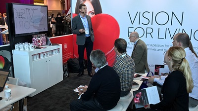 No7 Contact Lenses launch a new lens at the BCLA Conference and Exhibition 