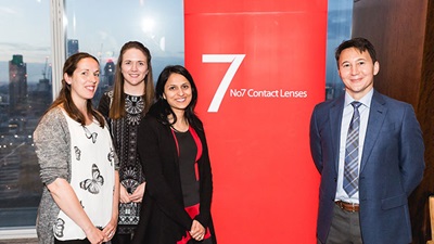 No 7 Contact Lenses launches new ICD FlexFit scleral lens at event in the Shard