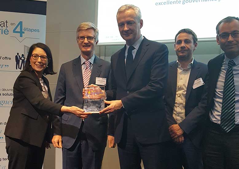 Essilor has been awarded the Grand Prix