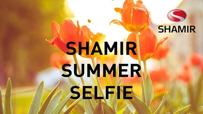 Shamir selfie competition banner