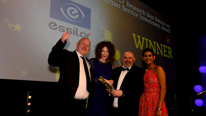 Essilor honoured for top-notch customer service