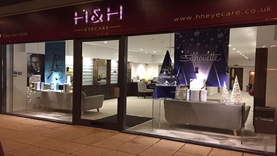 H and H Eyecare shop
