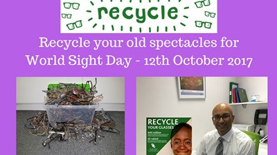 Edmonds & Slatter Opticians participates in the Vision Aid Overseas spectacle recycling programme