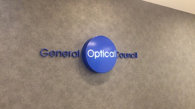 GOC sign in its reception