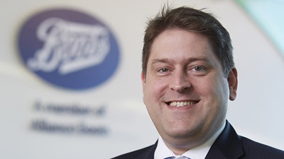 Managing director of Boots Opticians, Ben Fletcher