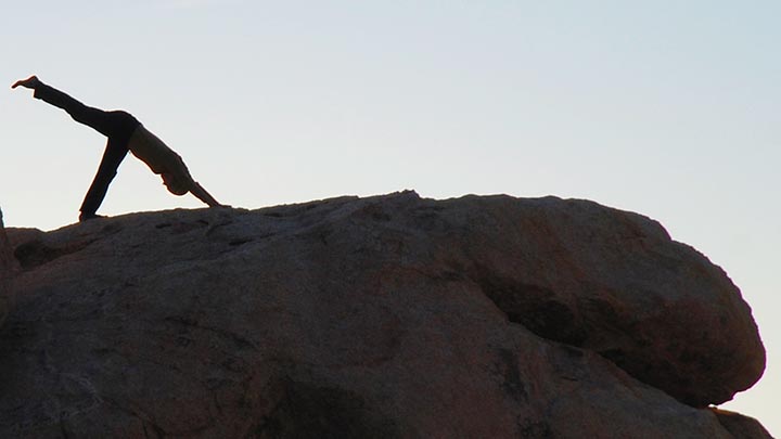 patients at risk from downward yoga stances