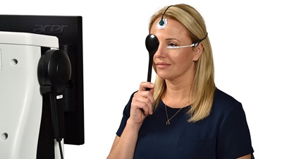 Diopsy's electroretinography (ERG) and visual evoked potential (VEP) testing equipment