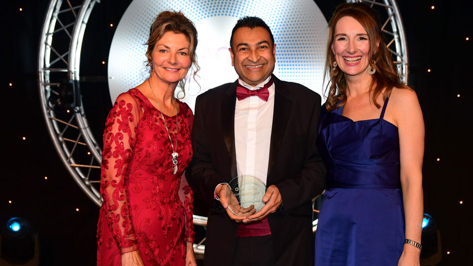 Bhavin Shah at the AOP Awards 2019