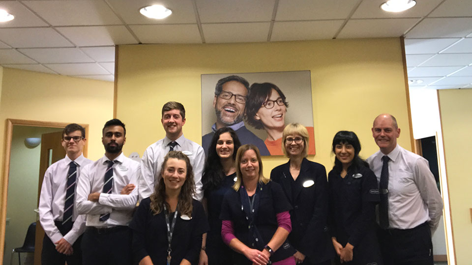 Natasha Richards and her colleagues