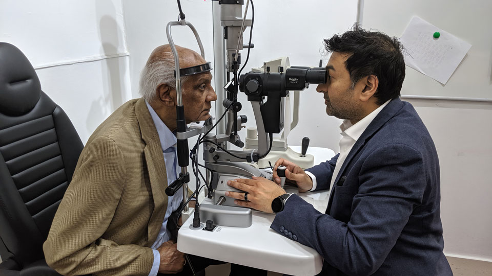Bhavin and patient